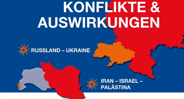 Feature Bild von Konflikte und Auswirkungen der aktuellen Kriegs Situation
